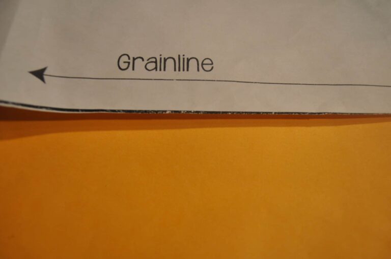 What Is Grainline In Pattern Making?