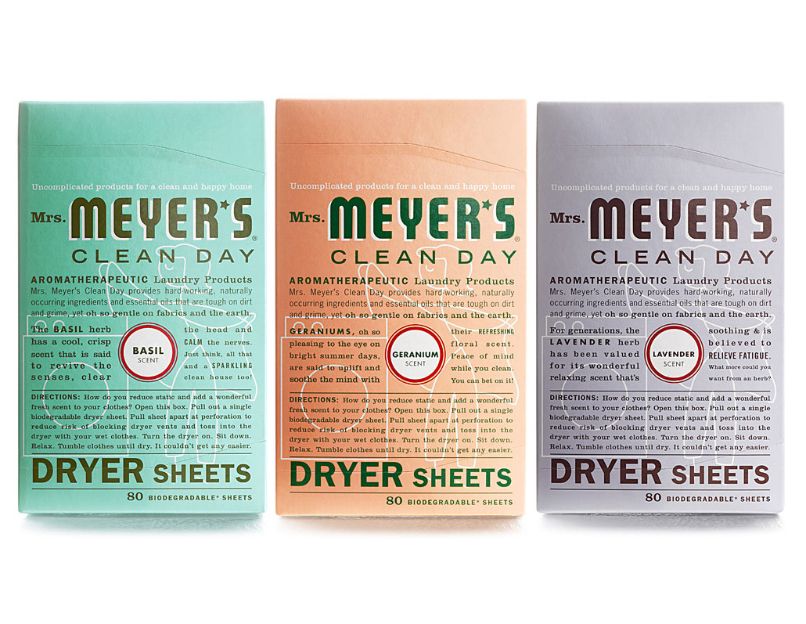 Mrs. Meyer's Clean Day Dryer Sheets