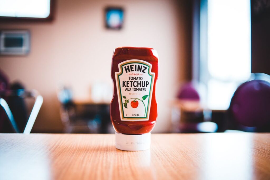 how to get ketchup out of clothes