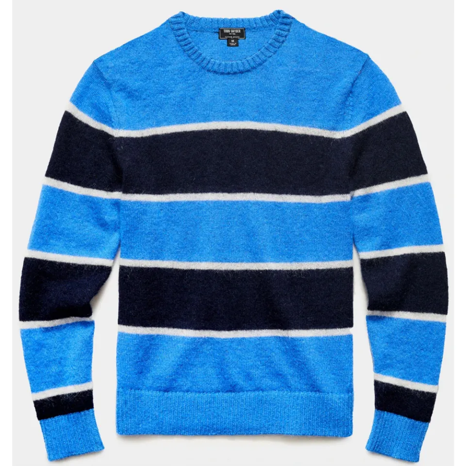 Striped Mohair Sweater