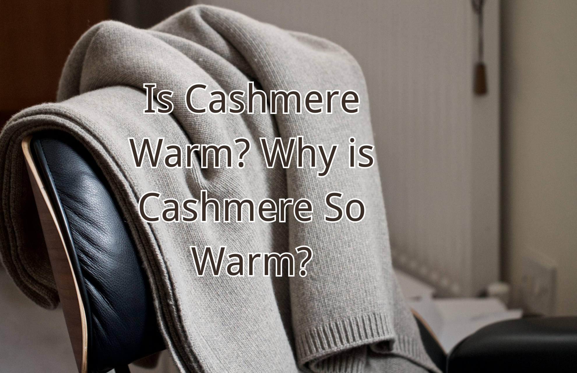 Is Cashmere Warm? Why is Cashmere So Warm?